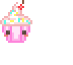 cupcake pixel art