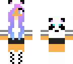 cute panda girl