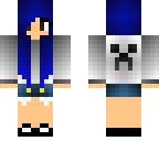 dark blue girl