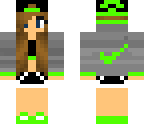 edit green nike 