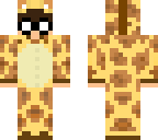 giraffe glasses onsie boy