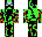 green cyber neon phoenix