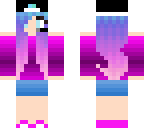 magenta gamer girl