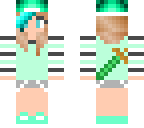 my skin with shaded hair