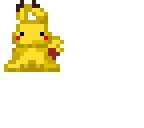 pikachu pixel art