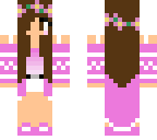pink girl skin