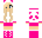pink panda girl