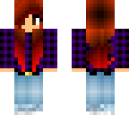 plaid girl