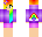 rainbow girl