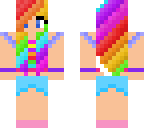 rainbow girl