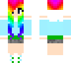 rainbow girl
