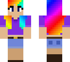 rainbow girl