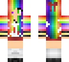 rainbow girl