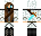 white ninja girl