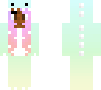 black rainbow dino