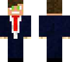 blue business man