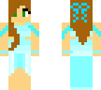 blue dress
