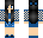 blue girl