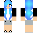 blue hair yay