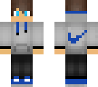 blue nike boy