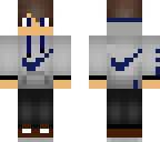blue nike dude