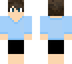 blue shirt boy