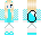 blue wolf girl