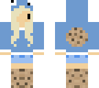 chibi cookie monster girl