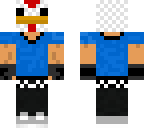 chicken man with t-shirt