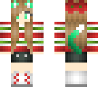 christmas cat girl