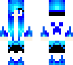 cute blue girl