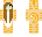 cute ginger kitten girl