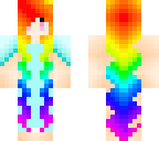 cute rainbow girl