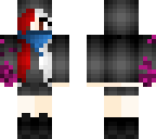 dark two sided girl