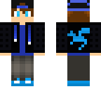 edited fixed cool blue dragon boy