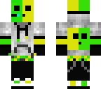 green and yellow slime