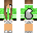 green hoodie