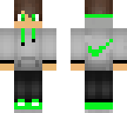 green nike boy