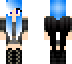 light blue fallen angel