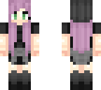 lilac hair girl