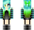 neon girl edit
