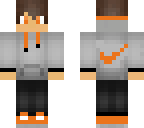 orange nike boy