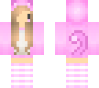 pink girly goth girl