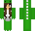 pinks green dino