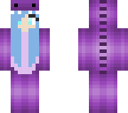 purple dino girl