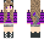 purple girl cat