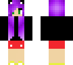 purple hair mini mouse