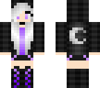 purple vampire girl