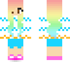 rainbow girl