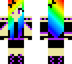 rainbow goth